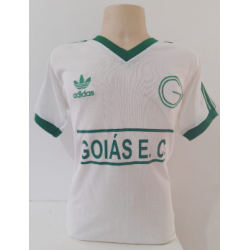 Camisa retrô Goiás Esporte Clube logo branca -1980