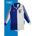 Camisa retrô Grasshoper de Zurich logo ML -1988