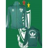 Jaqueta retrô verde Coritiba