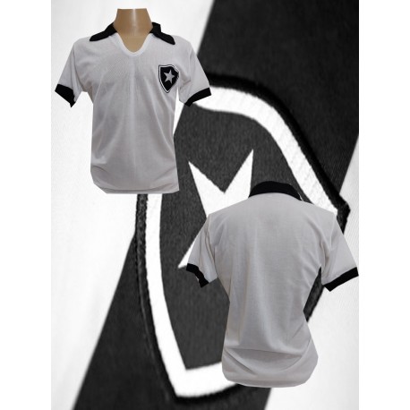 Camisa retrô Botafogo branca 1962