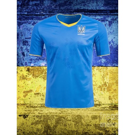 Camisa retrô Ucrânia azul