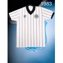 Camisa retrô Manchester city Listrada 1983