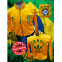 Jaqueta retrô Seleção brasileira logo