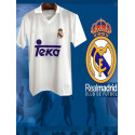 - Camisa retrô Real Madrid Teka 1986.