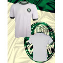 Camisa retrô Palmeiras branca 1972 (uniforme 2)