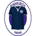 Camisa retrô Pinheiro azul 1970