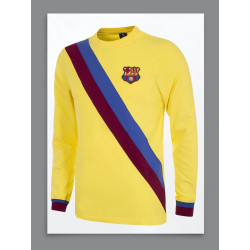 Camisa retrô barcelona faixa diagonal ML 1970