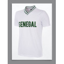Camisa retrô Senegal gola polo 1980