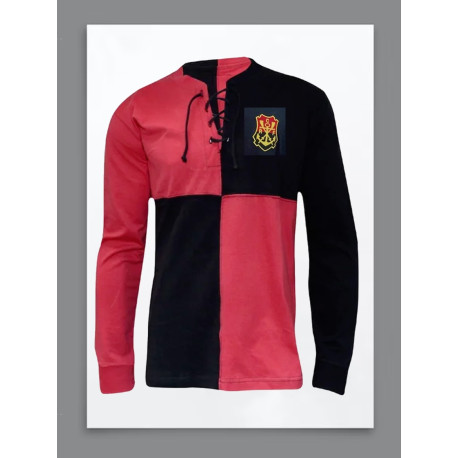 Camisa retrô Flamengo branca lubrax