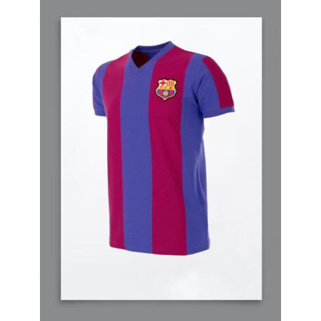 camisa retrô Barcelona ESP