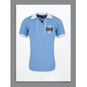 Camisa retrô Grêmio celeste cordinha.