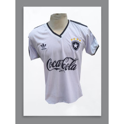 Camisa retrô Botafogo branca logo coca cola 1991