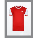 Camisa retrô Arsenal tradicional gola redonda 1977-78 .ENG