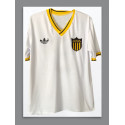 Camisa retrô Club Atlético Penarol logo branca - URU