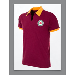 Camisa retrô AS Roma gola polo 1980 - ITA