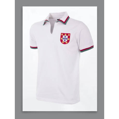 Camisa retrô Portugal branca - 1963