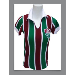 Camisa retrô Baby look Fluminense