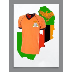 Camisa retrô Zambia