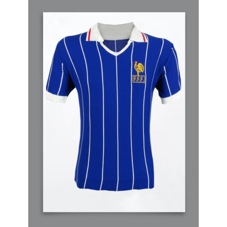 Camisa retrô França azul - 1982