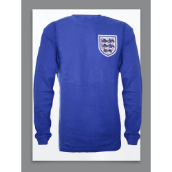 Camisa retrô da Inglaterra azul escuro -1970