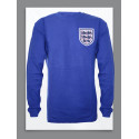 Camisa retrô da Inglaterra azul escuro -1970