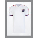 Camisa retrô da Inglaterra branca - 1984