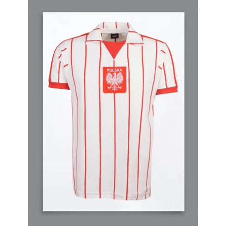 Camisa retrô da Polonia -1978