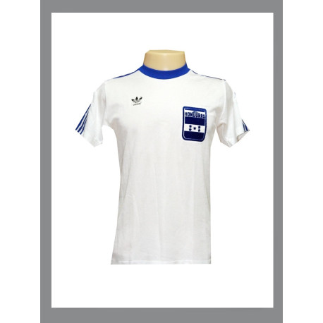 Camisa retrô Honduras branca - 1982