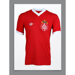 Camisa retrô Internacional Louro Verde 1980-1981