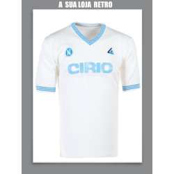 Camisa Retrô Napoli branca Cirio 1984/85 - ITA