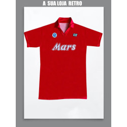 Camisa Retrô Napoli azul Buitoni 1985- ITA