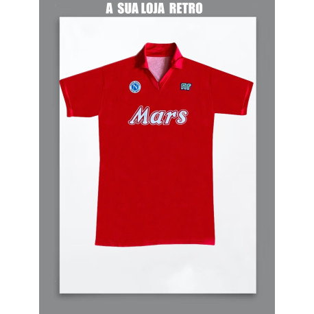 Camisa Retrô Napoli azul Buitoni 1985- ITA