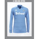 Camisa Retrô Napoli azul Buitoni ML 1987- 88 ITA