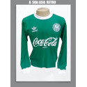 Camisa retro Palmeiras Coca cola ML gola redonda - 1991