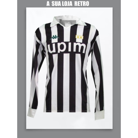 camisa retrô Juventus Upim ML