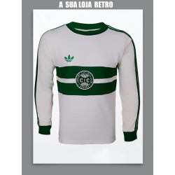 Camisa retro Coritiba logo manga longa