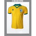 Camisa Retrô Seleção amarela topper , 1986