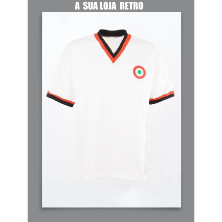 Camisa retrô Milan AC branca 1977 - ITA