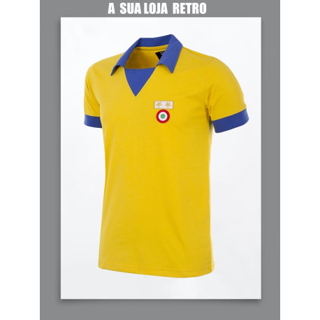 Camisa retrô Juventus amarela 1984 - ITA