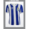 Camisa retrô Porto logo listrada - POR