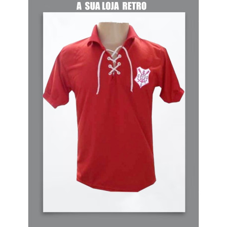 Camisa retrô Ferroviário listrada le coq