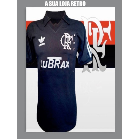 CAMISA RETRÔ FLAMENGO LUBRAX