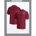 Camisa retrô Aston Villa gola polo- 1981