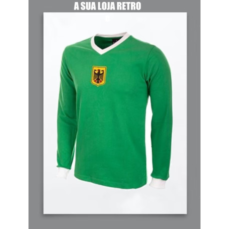 Camisa retrô Alemanha verde ML -1930