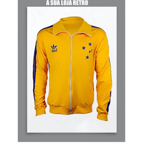 Camisa retrô Cruzeiro baby look tradicional azul