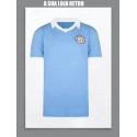 Camisa retrô Manchester city 1980.