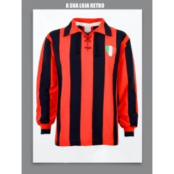 Camisa retrô Milan AC cordinha ML - ITA