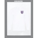 Camisa retrô da Inglaterra branca ML - 1966