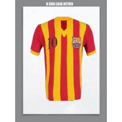 camisa retrô Barcelona ESP