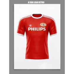 Camisa retrô PSV logo Romario Eindhoven - HOL